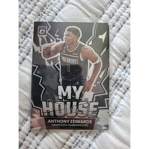 Anthony Edwards 2022-23 Donruss Optic My House #19 - Insert - Timberwolves